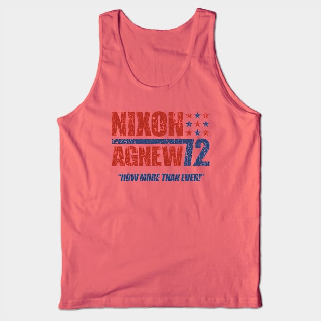 Nixon Agnew 1972 Tank Top by JCD666